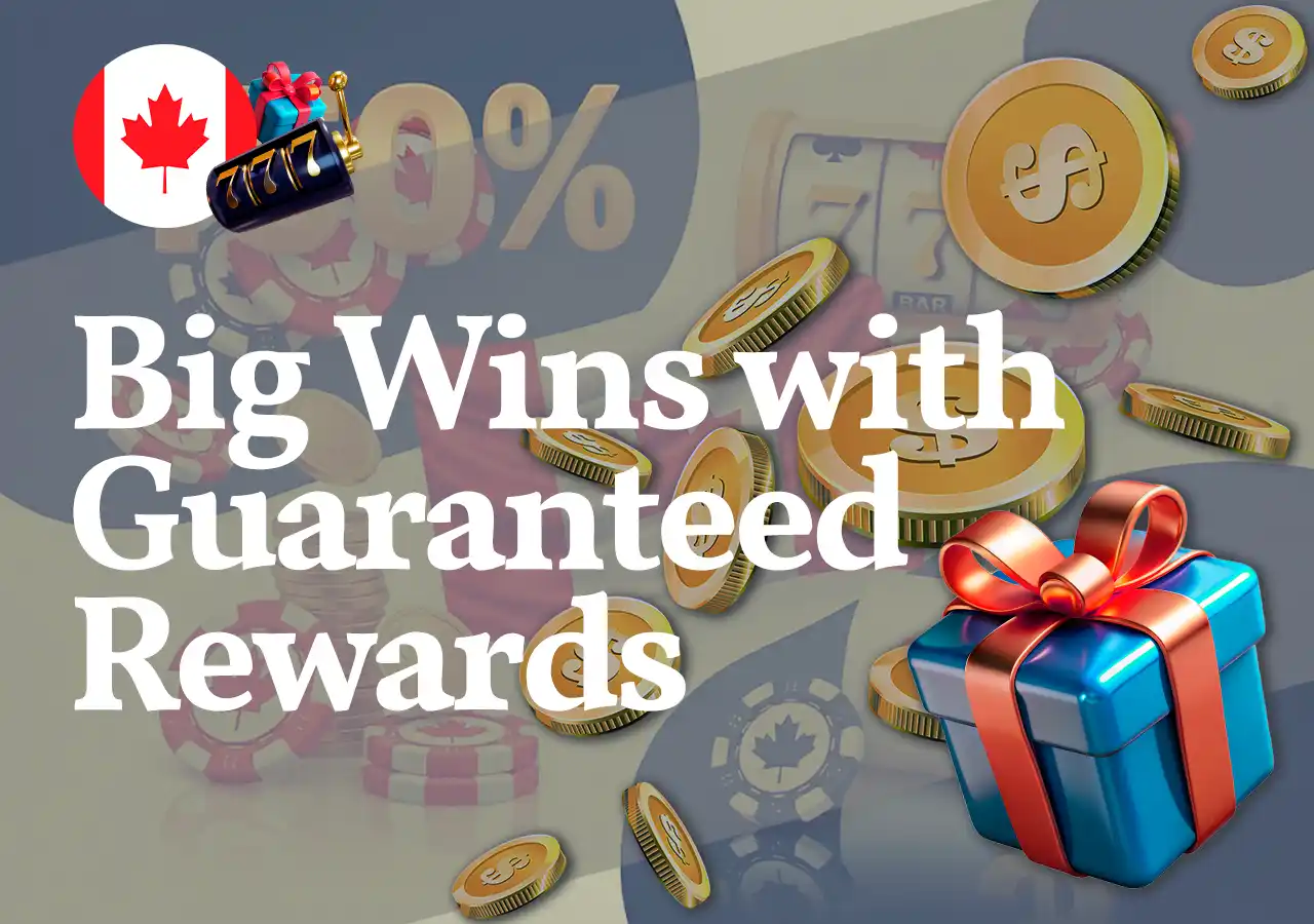 Slot game wins with guaranteed rewards